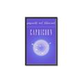 Picture of Capricorn Zodiac Print Art _GroupedProduct_Rectangle_Portrait_Canvas_Framed_