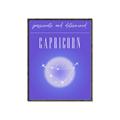 Picture of Capricorn Zodiac Print Art _GroupedProduct_Rectangle_Portrait_Canvas_Framed_
