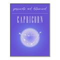 Picture of Capricorn Zodiac Print Art _GroupedProduct_Rectangle_Portrait_Canvas_Framed_