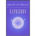 Picture of Capricorn Zodiac Print Art _GroupedProduct_Rectangle_Portrait_Canvas_Framed_