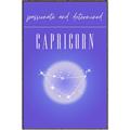 Picture of Capricorn Zodiac Print Art _GroupedProduct_Rectangle_Portrait_Canvas_Framed_