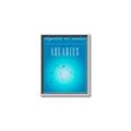 Picture of Aquarius Zodiac Print Art _GroupedProduct_Rectangle_Portrait_Canvas_Framed_