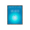 Picture of Aquarius Zodiac Print Art _GroupedProduct_Rectangle_Portrait_Canvas_Framed_