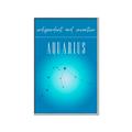 Picture of Aquarius Zodiac Print Art _GroupedProduct_Rectangle_Portrait_Canvas_Framed_