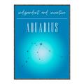 Picture of Aquarius Zodiac Print Art _GroupedProduct_Rectangle_Portrait_Canvas_Framed_