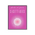 Picture of Sagittarius Zodiac Print Art _GroupedProduct_Rectangle_Portrait_Canvas_Framed_