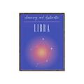 Picture of Libra Zodiac Print Art _GroupedProduct_Rectangle_Portrait_Canvas_Framed_