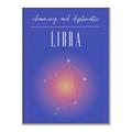 Picture of Libra Zodiac Print Art _GroupedProduct_Rectangle_Portrait_Canvas_Framed_