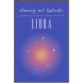 Picture of Libra Zodiac Print Art _GroupedProduct_Rectangle_Portrait_Canvas_Framed_