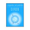 Picture of Cancer Zodiac Print Art _GroupedProduct_Rectangle_Portrait_Canvas_Framed_