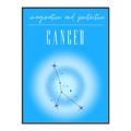 Picture of Cancer Zodiac Print Art _GroupedProduct_Rectangle_Portrait_Canvas_Framed_