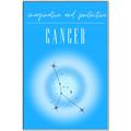 Picture of Cancer Zodiac Print Art _GroupedProduct_Rectangle_Portrait_Canvas_Framed_