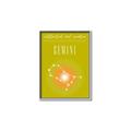 Picture of Gemini Zodiac Print Art _GroupedProduct_Rectangle_Portrait_Canvas_Framed_