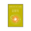 Picture of Gemini Zodiac Print Art _GroupedProduct_Rectangle_Portrait_Canvas_Framed_