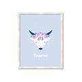 Picture of Kids Taurus Zodiac _GroupedProduct_Rectangle_Portrait_Framed_Matted_