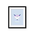Picture of Kids Taurus Zodiac _GroupedProduct_Rectangle_Portrait_Framed_Matted_