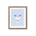 Picture of Kids Taurus Zodiac _GroupedProduct_Rectangle_Portrait_Framed_Matted_