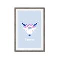 Picture of Kids Taurus Zodiac _GroupedProduct_Rectangle_Portrait_Framed_Matted_