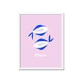 Picture of Kids Pisces Zodiac _GroupedProduct_Rectangle_Portrait_Framed_Matted_