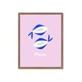Picture of Kids Pisces Zodiac _GroupedProduct_Rectangle_Portrait_Framed_Matted_