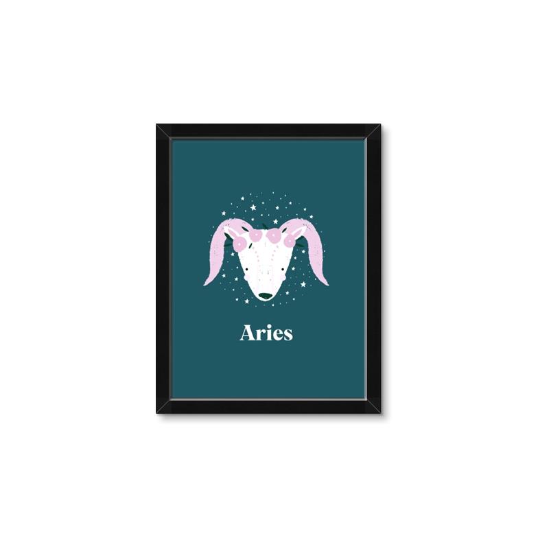 Picture of Kids Aries Zodiac _GroupedProduct_Rectangle_Portrait_Framed_Matted_