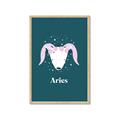 Picture of Kids Aries Zodiac _GroupedProduct_Rectangle_Portrait_Framed_Matted_