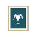 Picture of Kids Aries Zodiac _GroupedProduct_Rectangle_Portrait_Framed_Matted_