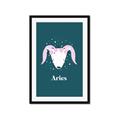 Picture of Kids Aries Zodiac _GroupedProduct_Rectangle_Portrait_Framed_Matted_