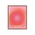 Picture of Motivational Aura Poster _GroupedProduct_Rectangle_Portrait_Framed_Matted_