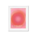 Picture of Motivational Aura Poster _GroupedProduct_Rectangle_Portrait_Framed_Matted_