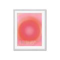 Picture of Motivational Aura Poster _GroupedProduct_Rectangle_Portrait_Framed_Matted_