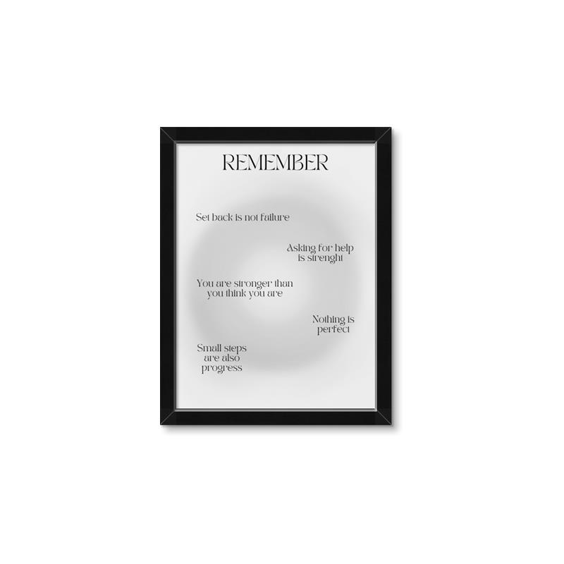 Picture of Motivational Aura Poster _GroupedProduct_Rectangle_Portrait_Framed_Matted_