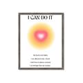 Picture of Motivational Aura Poster _GroupedProduct_Rectangle_Portrait_Framed_Matted_