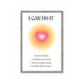 Picture of Motivational Aura Poster _GroupedProduct_Rectangle_Portrait_Framed_Matted_