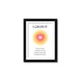 Picture of Motivational Aura Poster _GroupedProduct_Rectangle_Portrait_Framed_Matted_