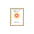 Picture of Motivational Aura Poster _GroupedProduct_Rectangle_Portrait_Framed_Matted_