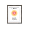 Picture of Motivational Aura Poster _GroupedProduct_Rectangle_Portrait_Framed_Matted_