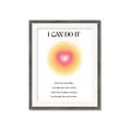 Picture of Motivational Aura Poster _GroupedProduct_Rectangle_Portrait_Framed_Matted_
