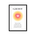 Picture of Motivational Aura Poster _GroupedProduct_Rectangle_Portrait_Framed_Matted_
