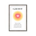 Picture of Motivational Aura Poster _GroupedProduct_Rectangle_Portrait_Framed_Matted_