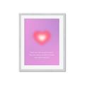 Picture of Motivational Aura Poster _GroupedProduct_Rectangle_Portrait_Framed_Matted_