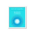 Picture of Pisces Zodiac Print Art _GroupedProduct_Rectangle_Portrait_Framed_Matted_