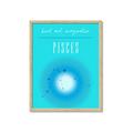 Picture of Pisces Zodiac Print Art _GroupedProduct_Rectangle_Portrait_Framed_Matted_