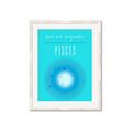 Picture of Pisces Zodiac Print Art _GroupedProduct_Rectangle_Portrait_Framed_Matted_
