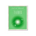 Picture of Taurus Zodiac Print Art _GroupedProduct_Rectangle_Portrait_Framed_Matted_