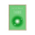 Picture of Taurus Zodiac Print Art _GroupedProduct_Rectangle_Portrait_Framed_Matted_