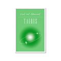 Picture of Taurus Zodiac Print Art _GroupedProduct_Rectangle_Portrait_Framed_Matted_