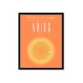 Picture of Aries Zodiac Print Art _GroupedProduct_Rectangle_Portrait_Framed_Matted_