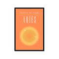 Picture of Aries Zodiac Print Art _GroupedProduct_Rectangle_Portrait_Framed_Matted_