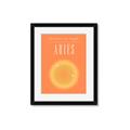 Picture of Aries Zodiac Print Art _GroupedProduct_Rectangle_Portrait_Framed_Matted_